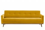 Hugo 3 Seater Velvet Sofa-Bed / 6 Preview