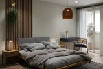 Kurly Wood Frame Super King Size Bed / 7 Preview