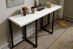 Flap Transforming Console - Dining Table 130 cm  / 6 Preview
