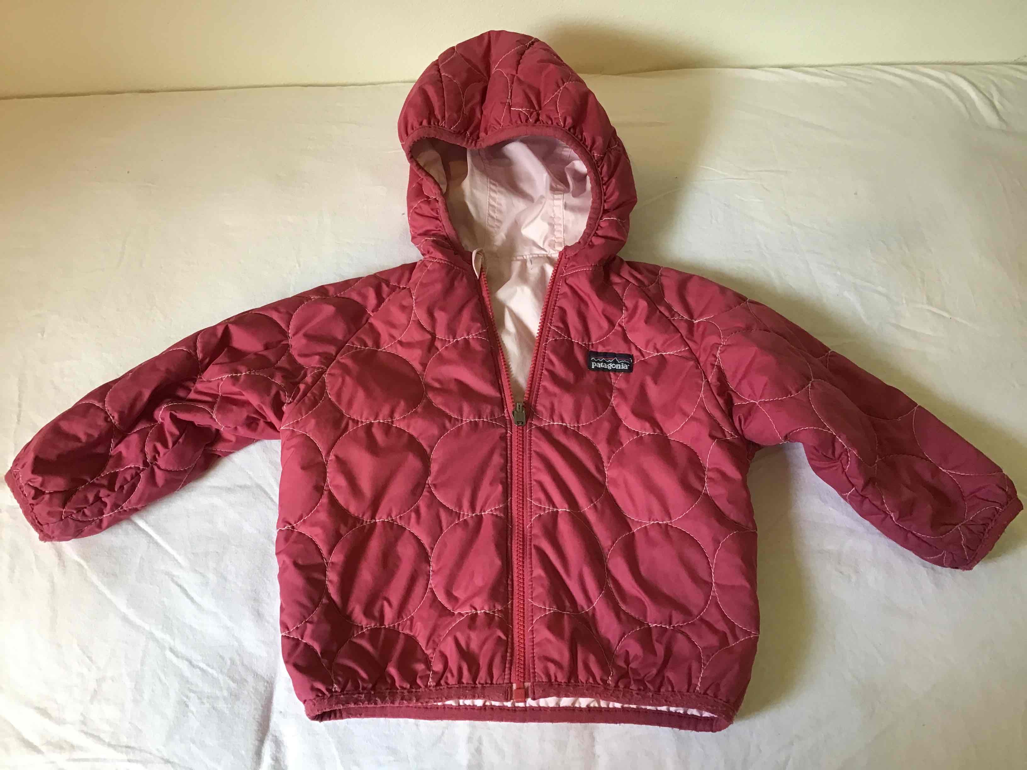 Patagonia Reversible Jacket Girls 3T Rerouted