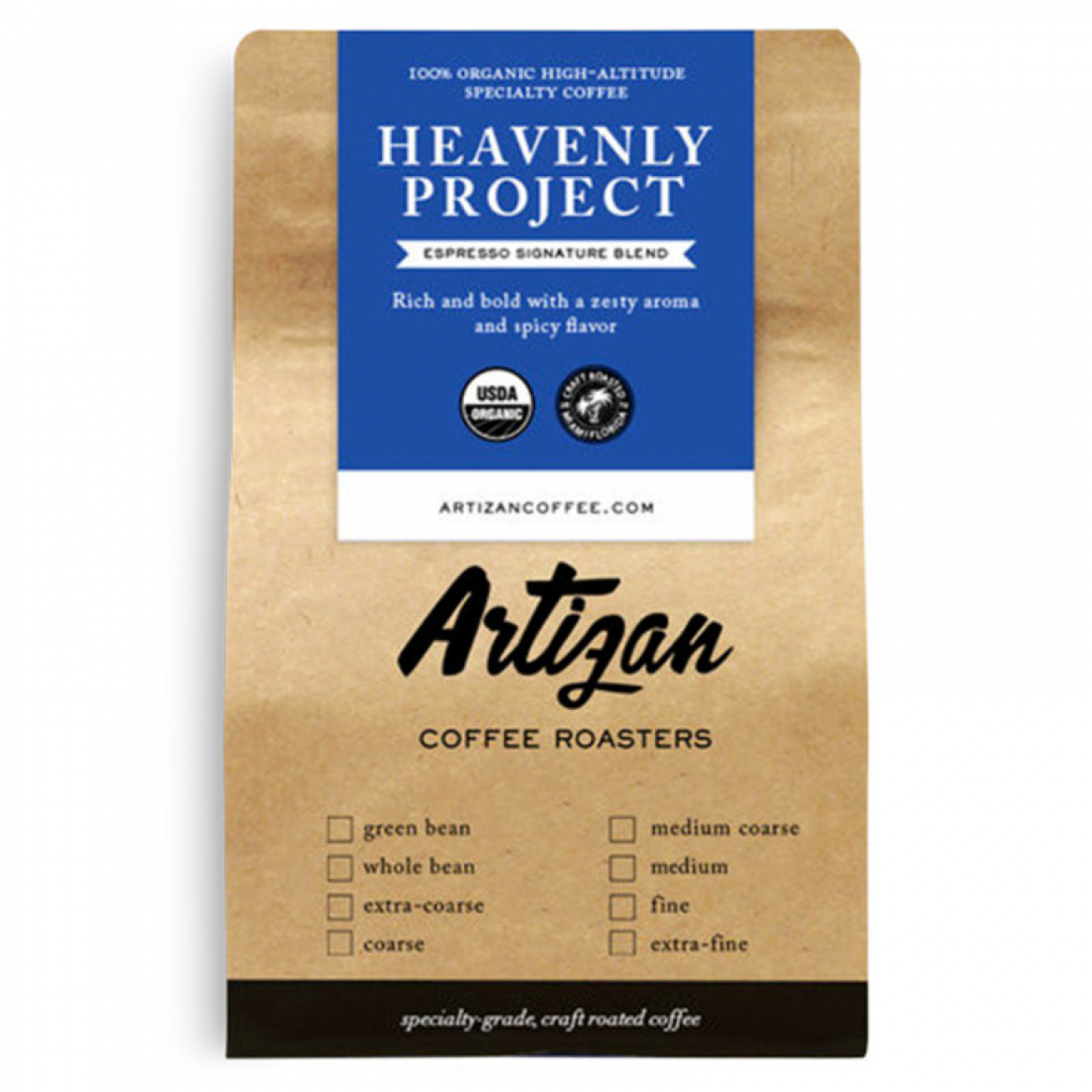 Organic Heavenly Project Espresso Blend