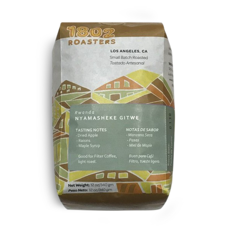 Rwanda Nyamasheke Gitwe - 1802 Roasters