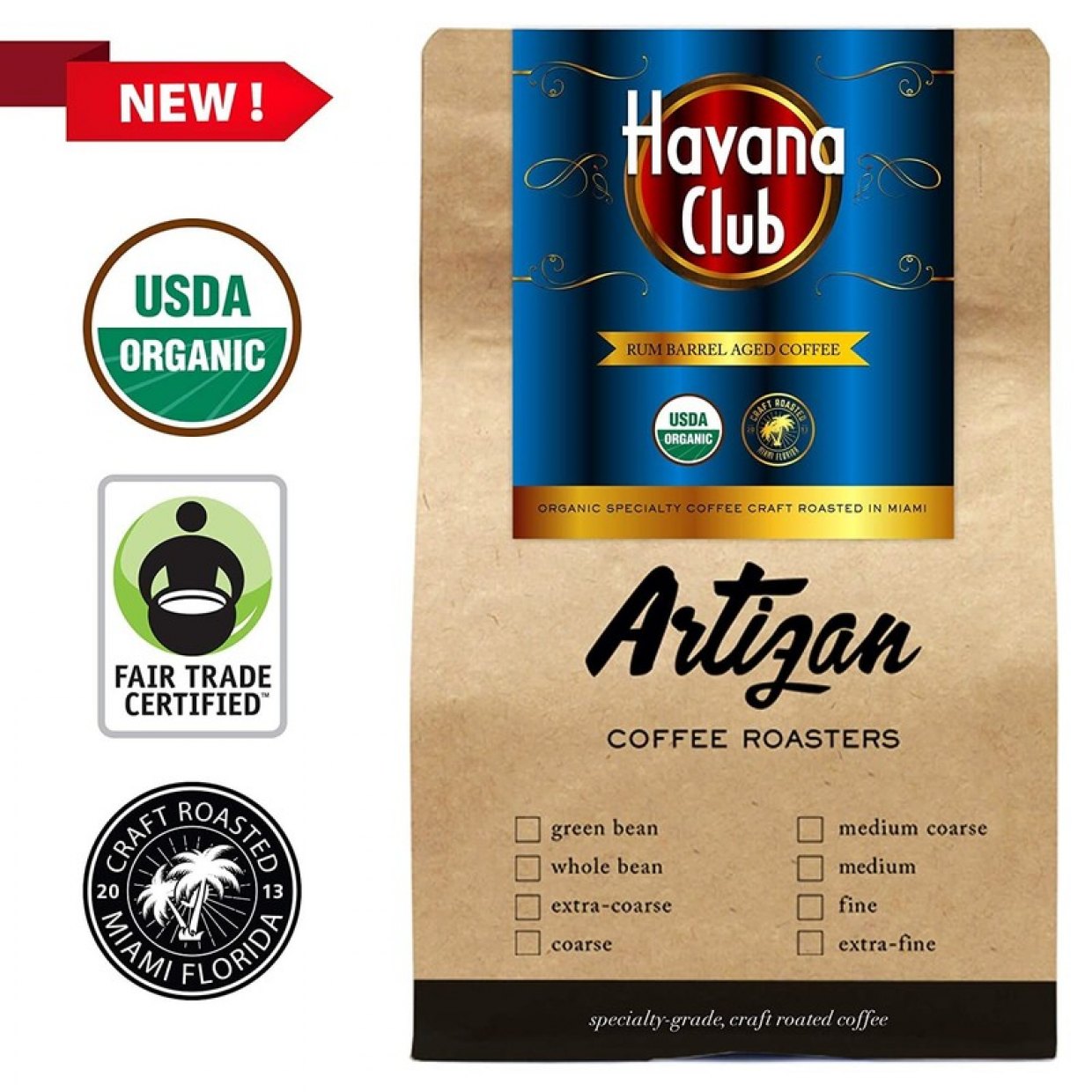 Organic Havana Club Rum Barrel Aged Espresso