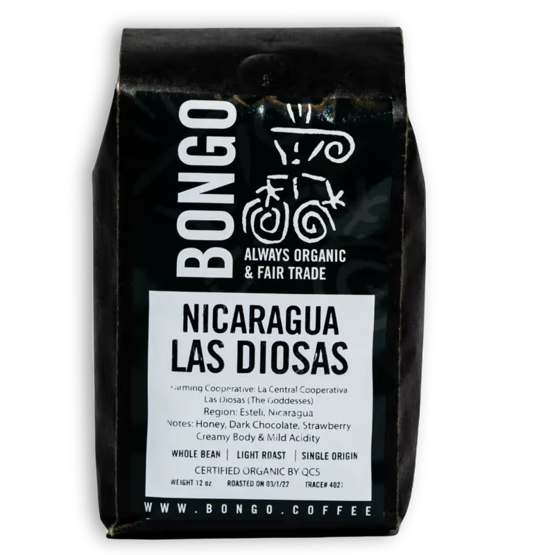 Nicaragua Las Diosas (The Goddesses) Bongo Java Roasting Co.