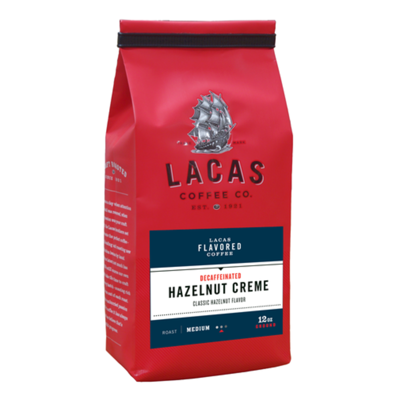 Hazelnut Cream Decaffeinated Lacas Coffee Company Roastery