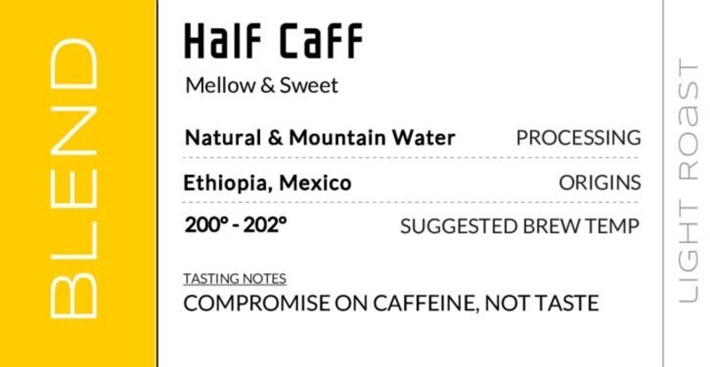 Half Caff