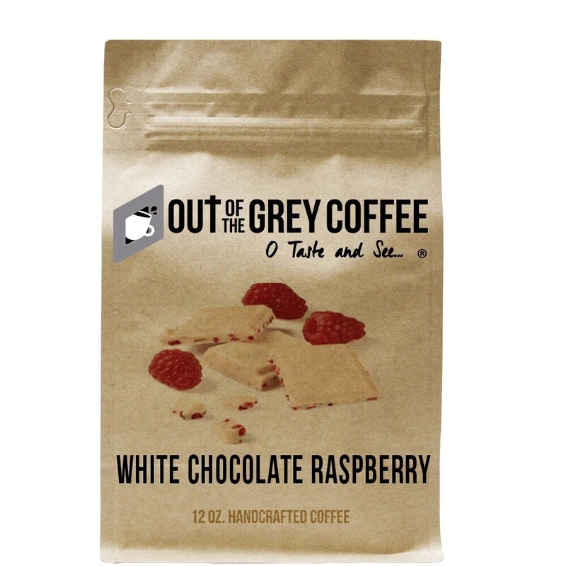 WHITE CHOCOLATE RASPBERRY - FLAVORED COFFEE