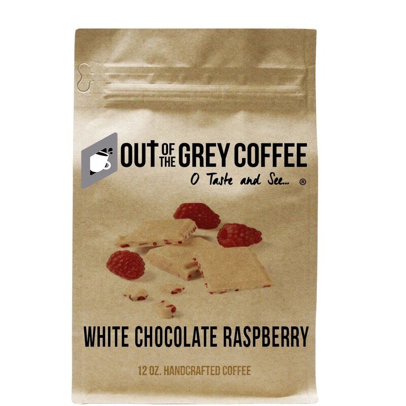 WHITE CHOCOLATE RASPBERRY - FLAVORED COFFEE