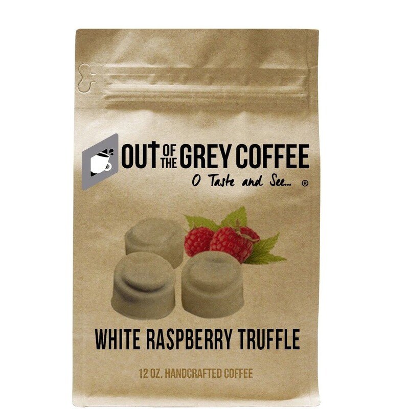 WHITE CHOCOLATE RASPBERRY TRUFFLE - FLAVORED COFFEE