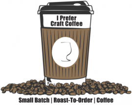 I Prefer Craft Coffee logo