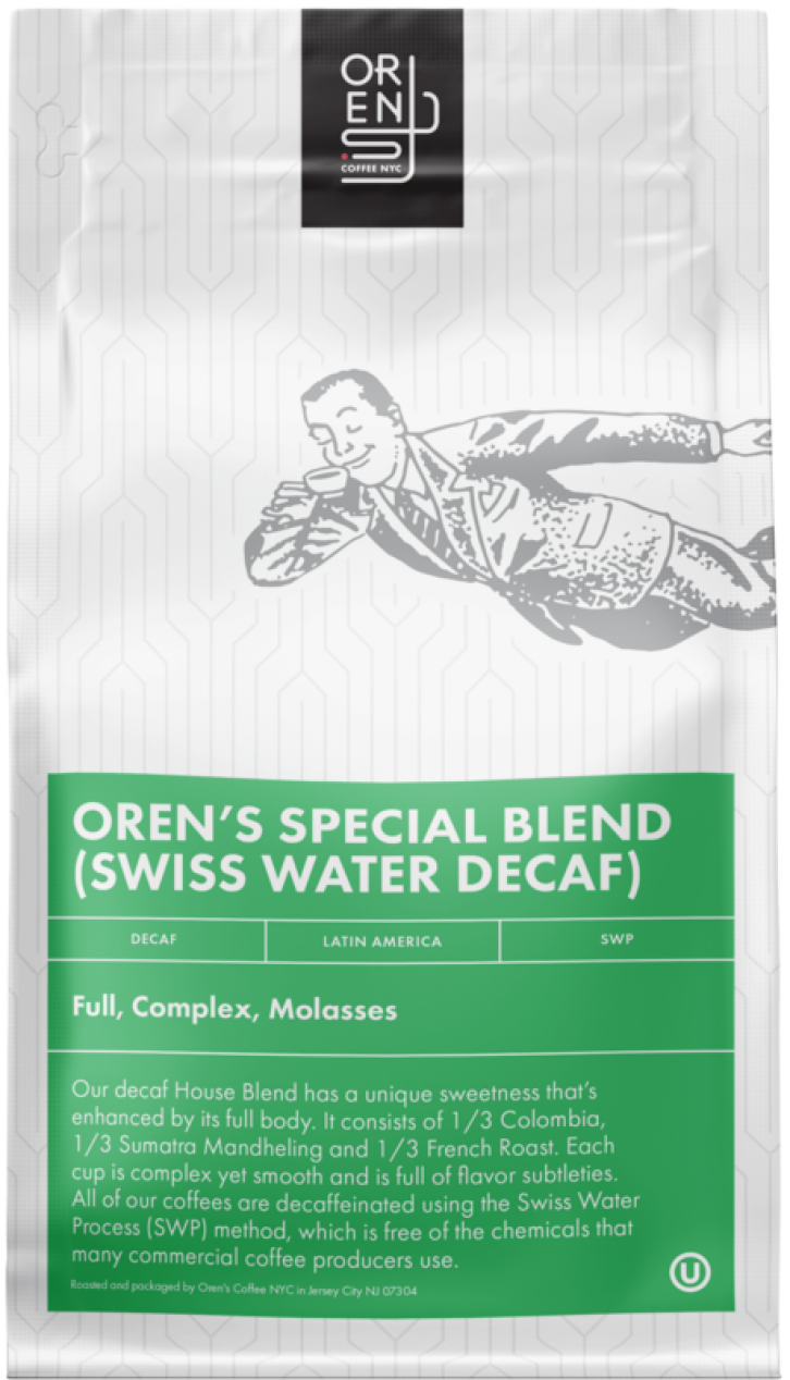 Oren’s Special Blend® – SWP Decaf