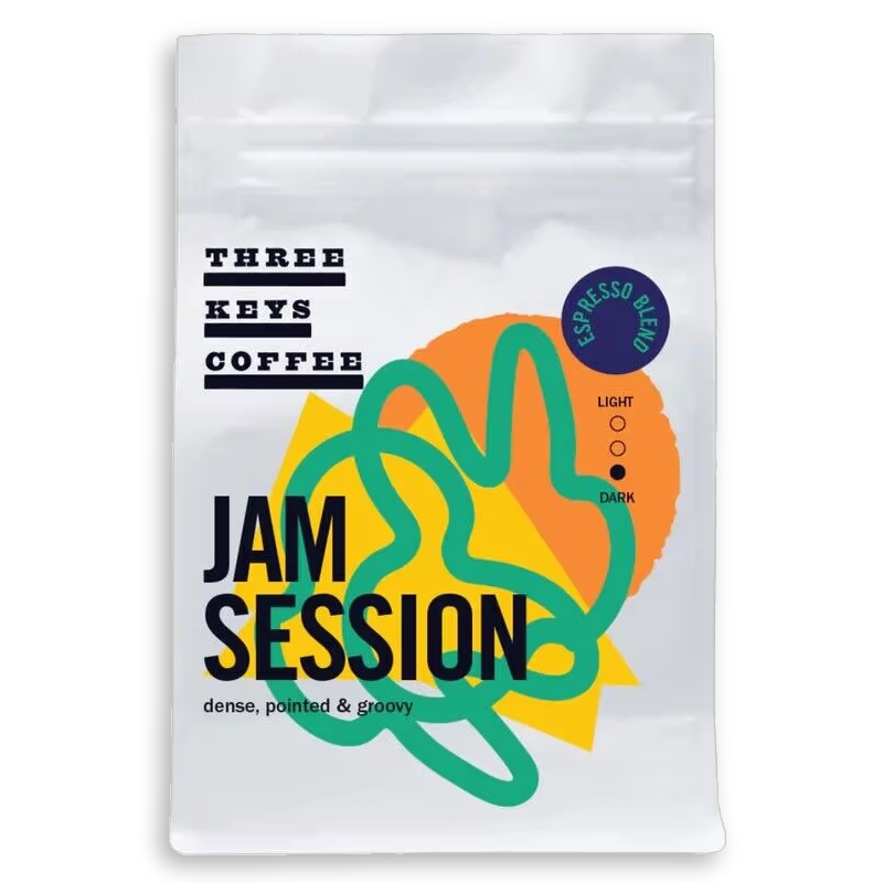 Jam Session Espresso Blend Three Keys Coffee