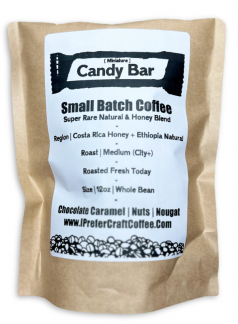 Miniature Candy Bar | Caramel & Chocolate Nuts 