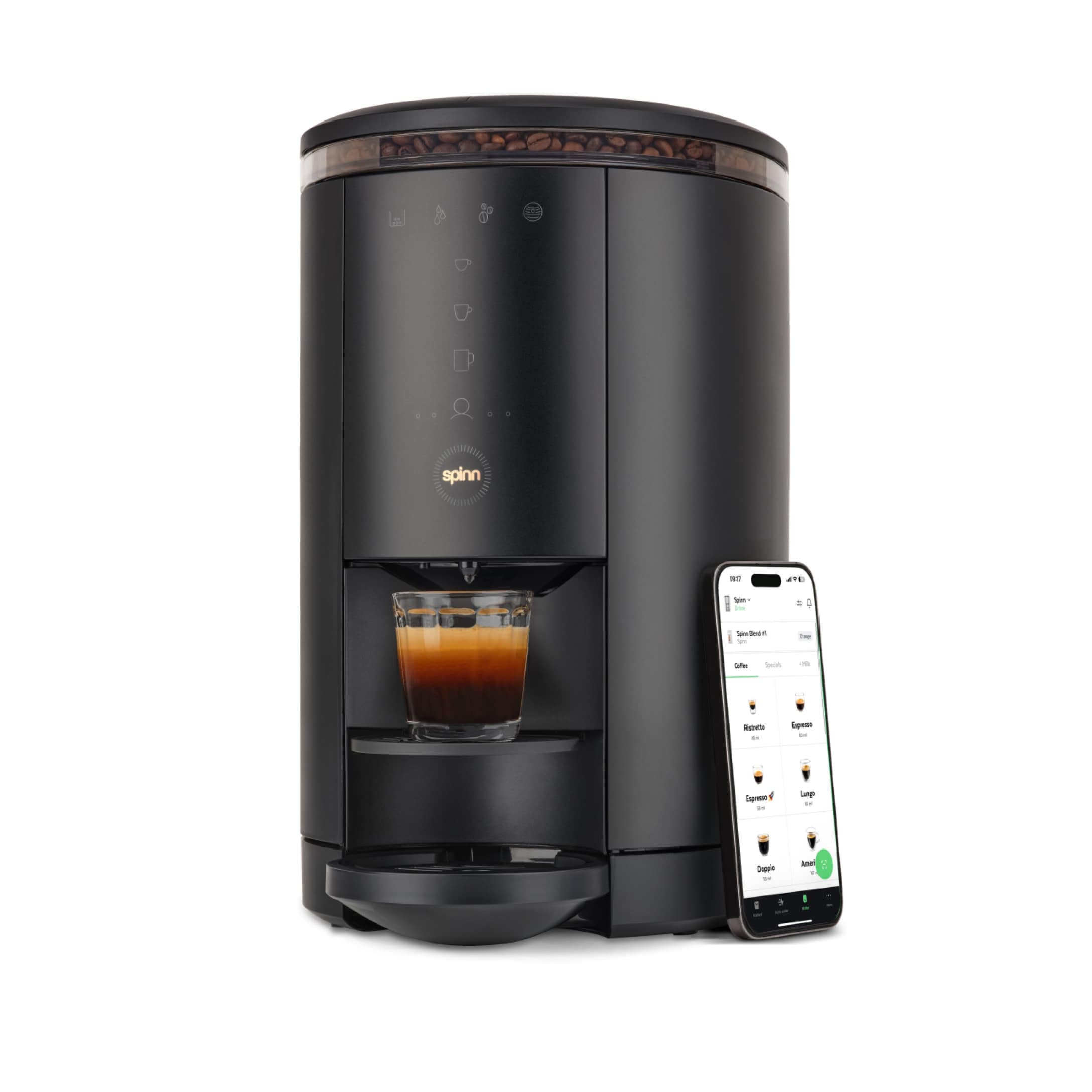 Espresso & Coffee Machine, Smart WiFi Automatic Coffee Maker