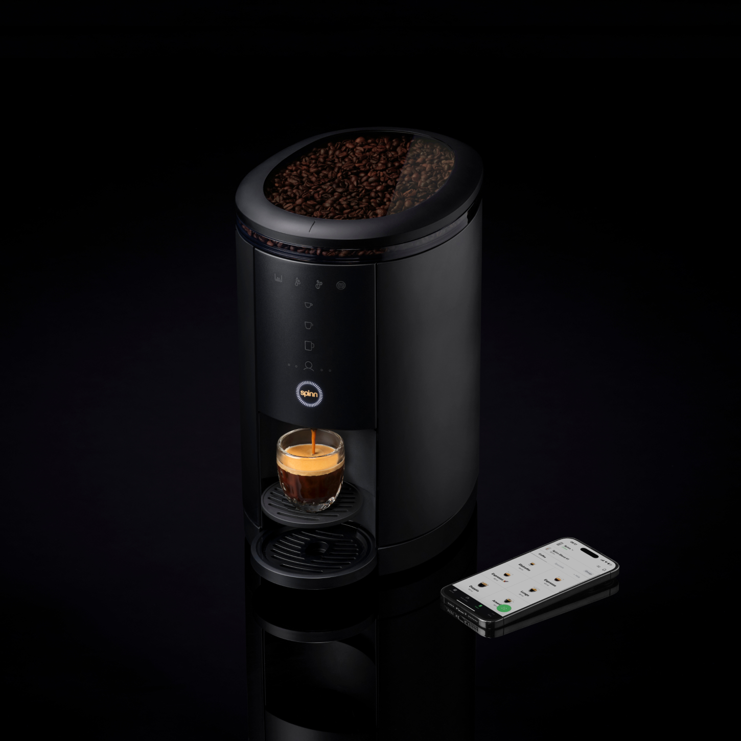 Spinn WiFi enabled coffee maker/espresso machine