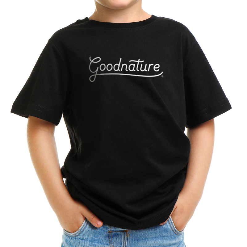 Goodnature Kids Black Tee