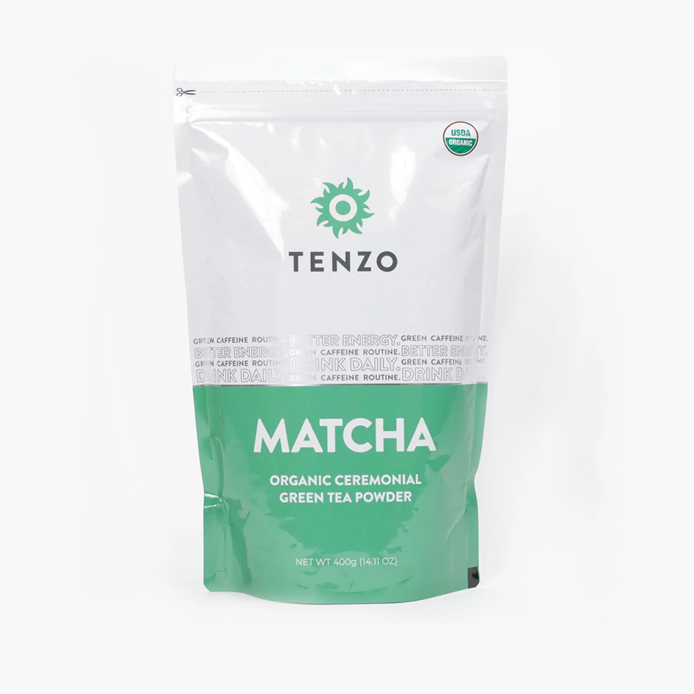 Organic Ceremonial Grade Matcha Green Tea Powder - 400g (0.9 lbs) bulk