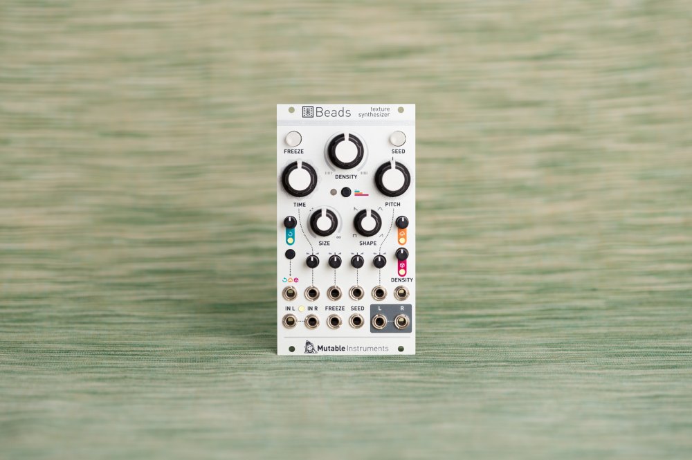 Mutable Instruments Plaits, drum module and synthesizer sound 