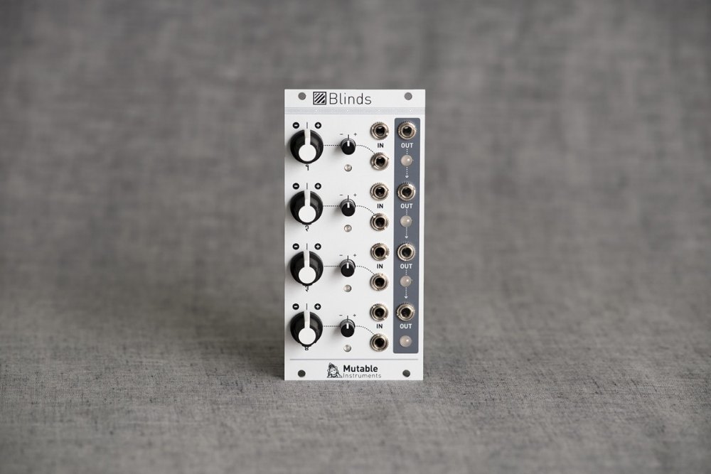 Mutable Instruments Blinds is a remote controlled shades
