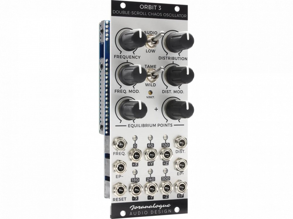 Joranalogue Orbit 3 Double Scroll Chaos Oscillator, control the