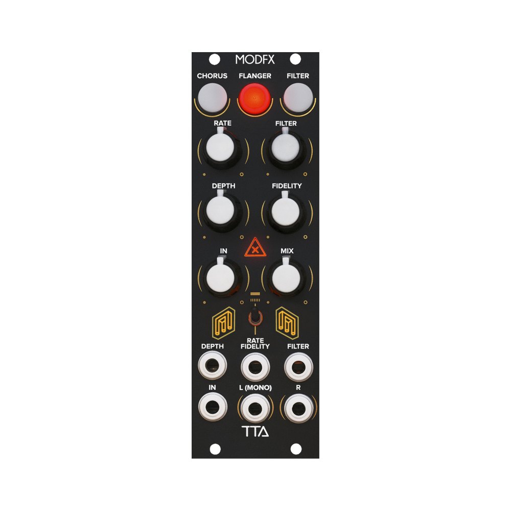 TipTop Audio ECHOZ, 24 effects in one small modular synth module