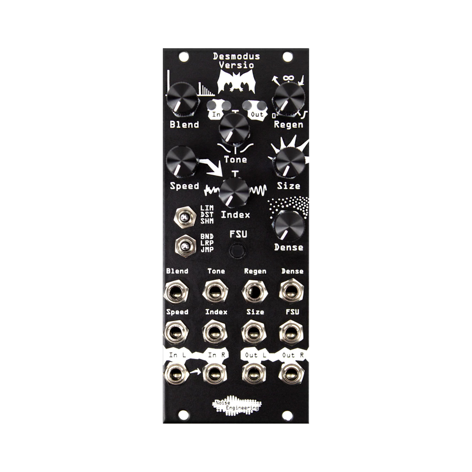 Noise Engineering Desmodus Versio Stereo reverb and DSP platform