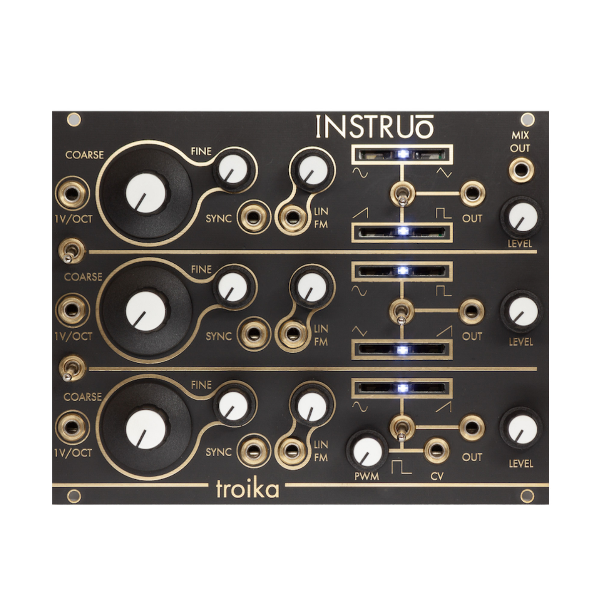 Instruo Troika at Synthesizer New Zealand, Free Worldwide Shipping