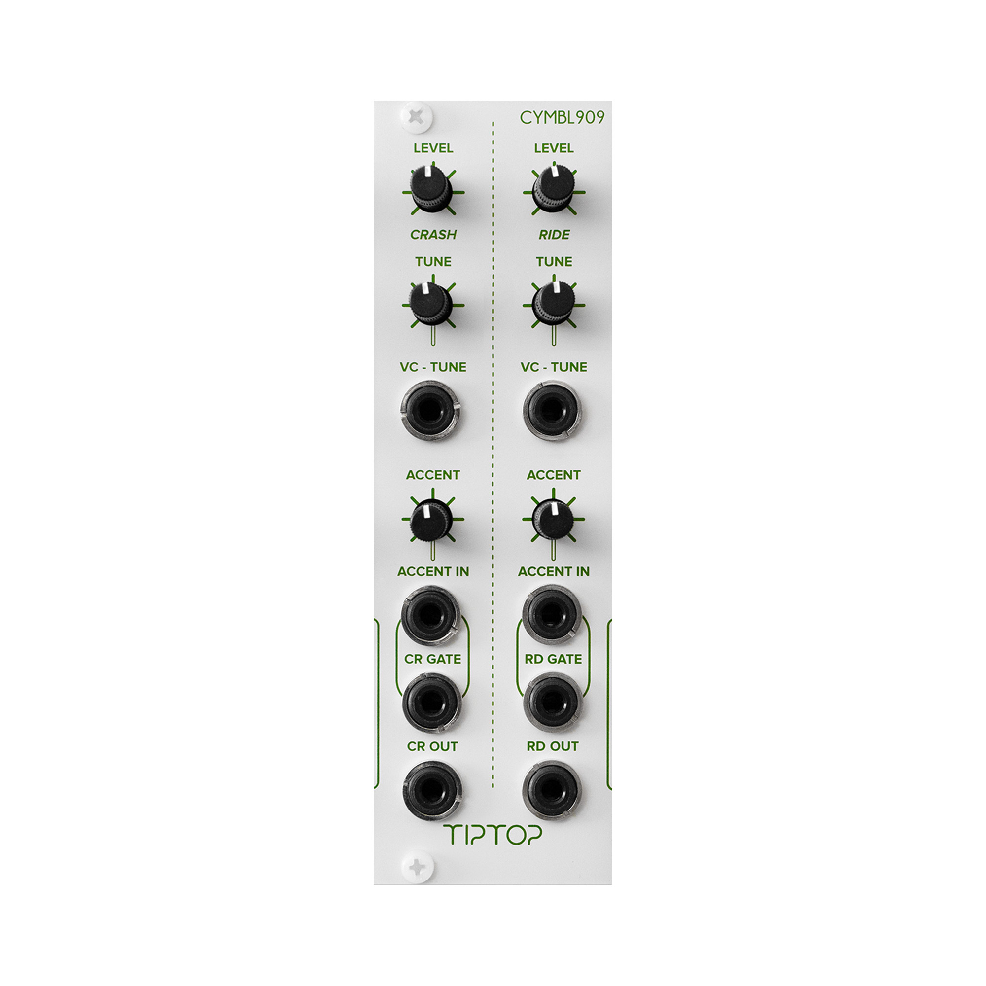 TipTop Audio Cymbl909, classic cymbal sound of the TR 909 for modular ...