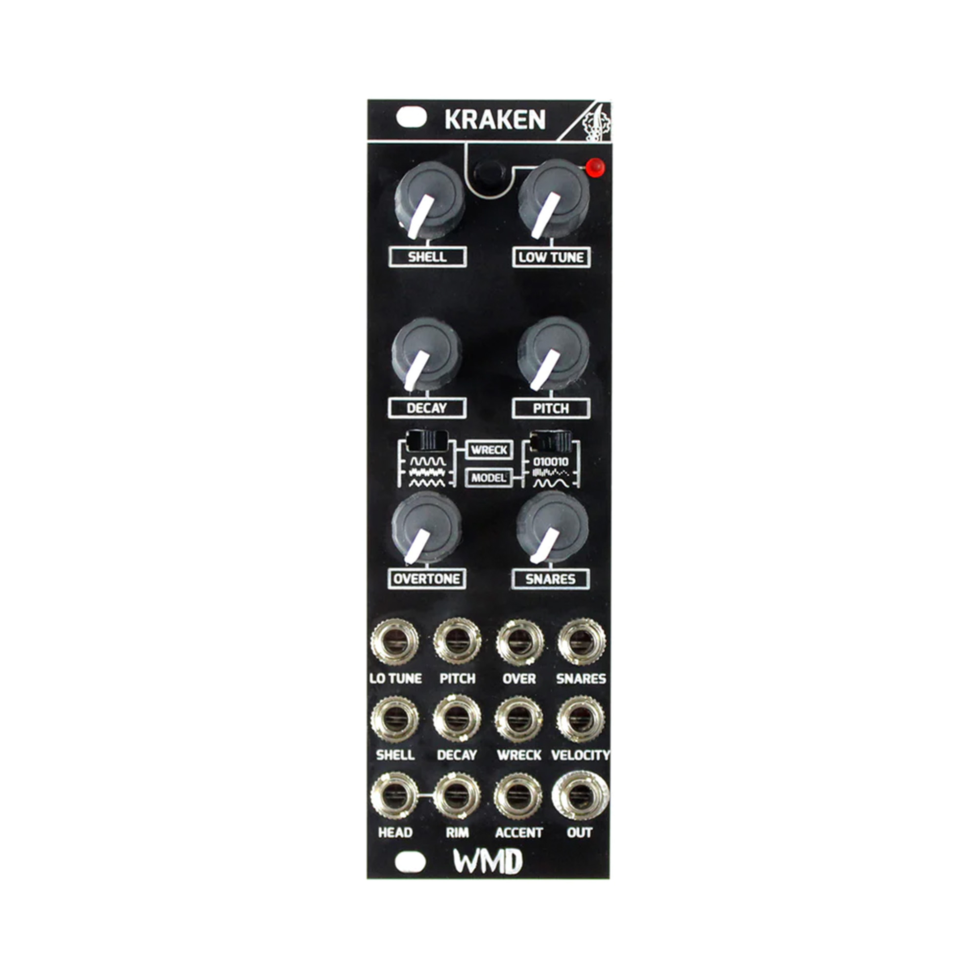 WMD Kraken is a physical modelling module for modular synthesizers 