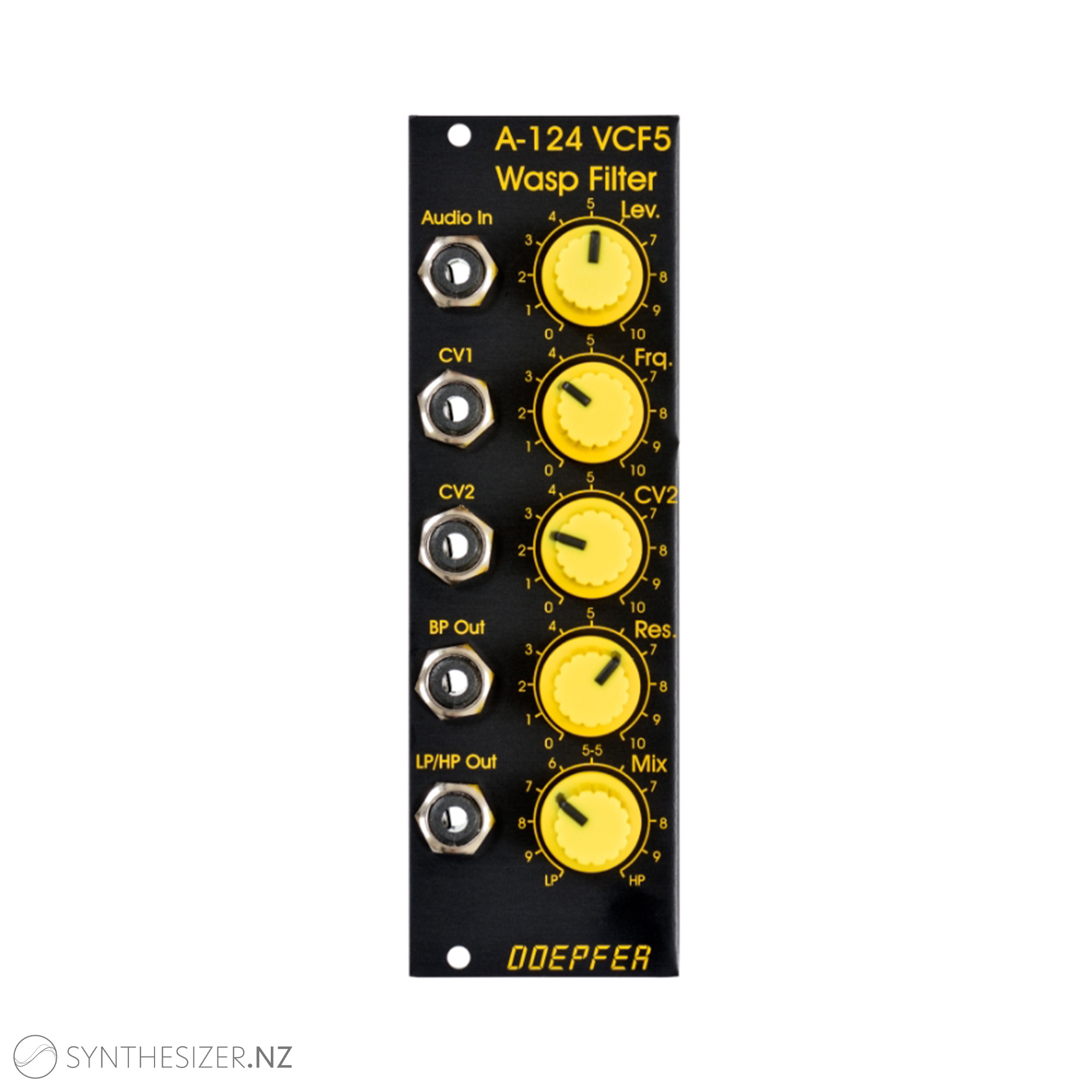 Doepfer A124 Wasp Filter based on the famous EDP Wasp from the UK Synthesizer New Zealand