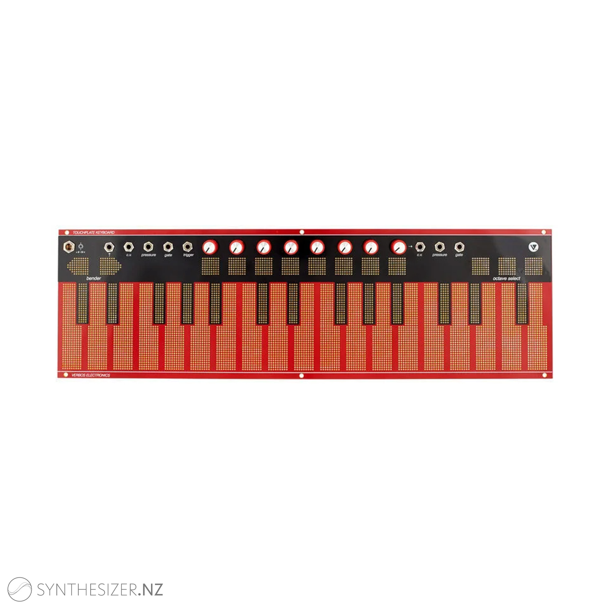 Verbos Touchplate Keyboard In Tradition Of West Coast Synthesis 