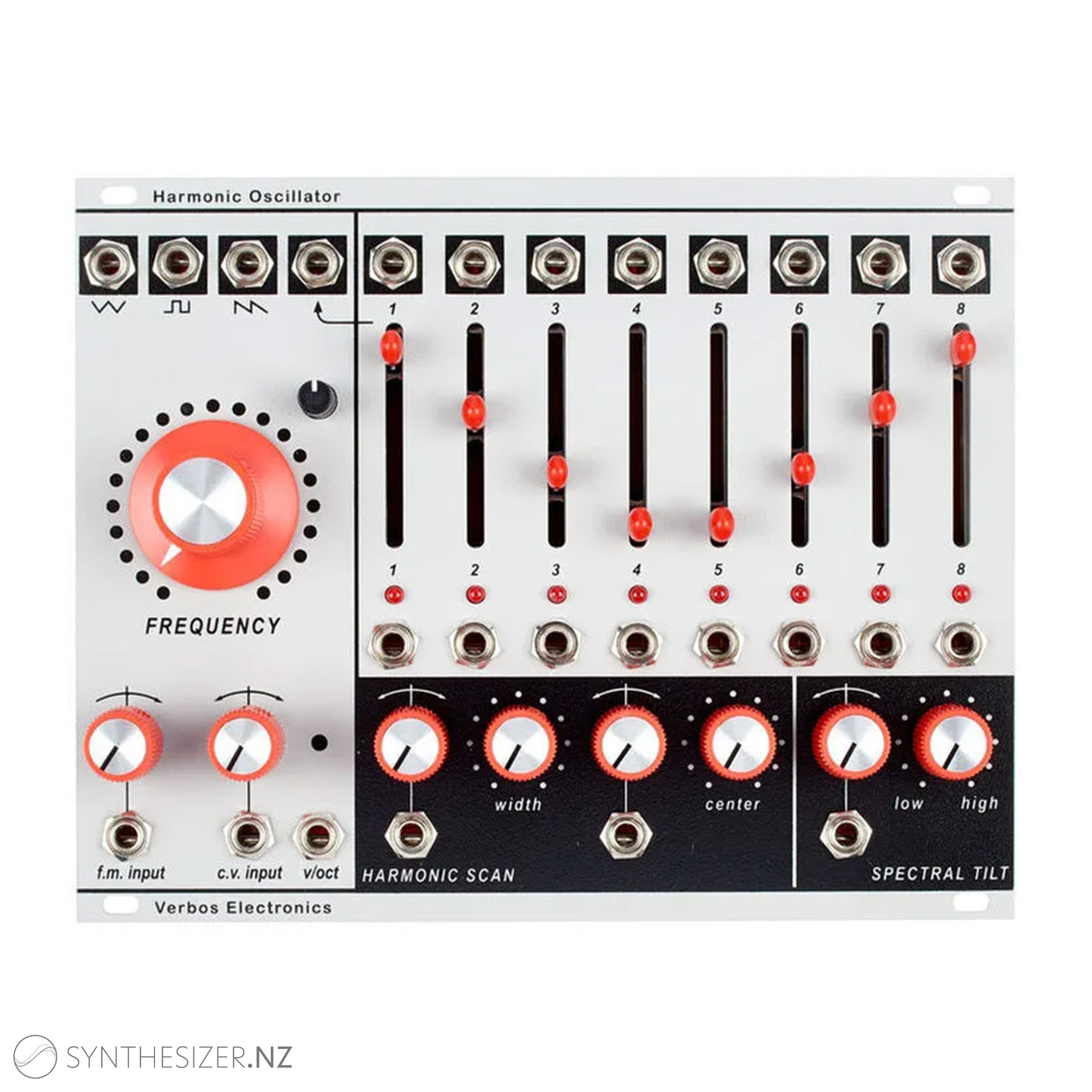 Verbos Harmonic Oscillator for eurorack modular synthesizers