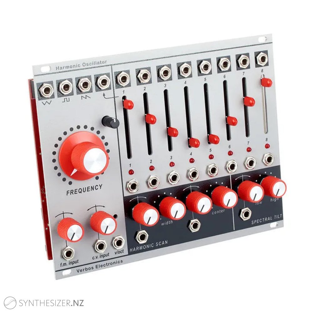 Verbos Harmonic Oscillator for eurorack modular synthesizers Verbos Harmonic Oscillator for eurorack modular synthesizers