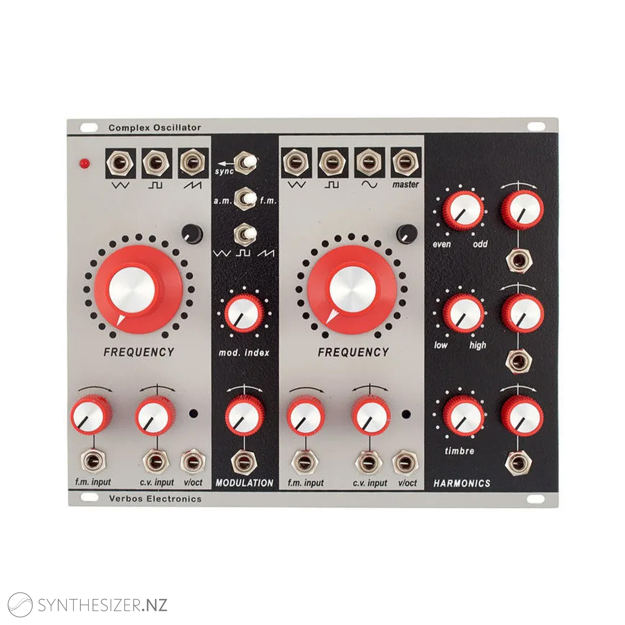 The Verbos Electronics Complex Oscillator, your master oscillator