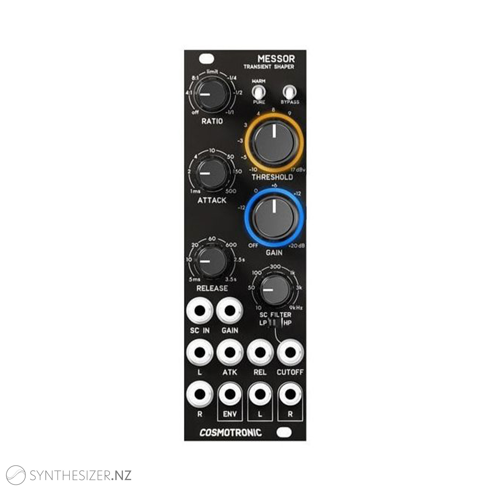 Cosmotronic Messor Stereo Compressor And Transient Shaper - Synthesizer 