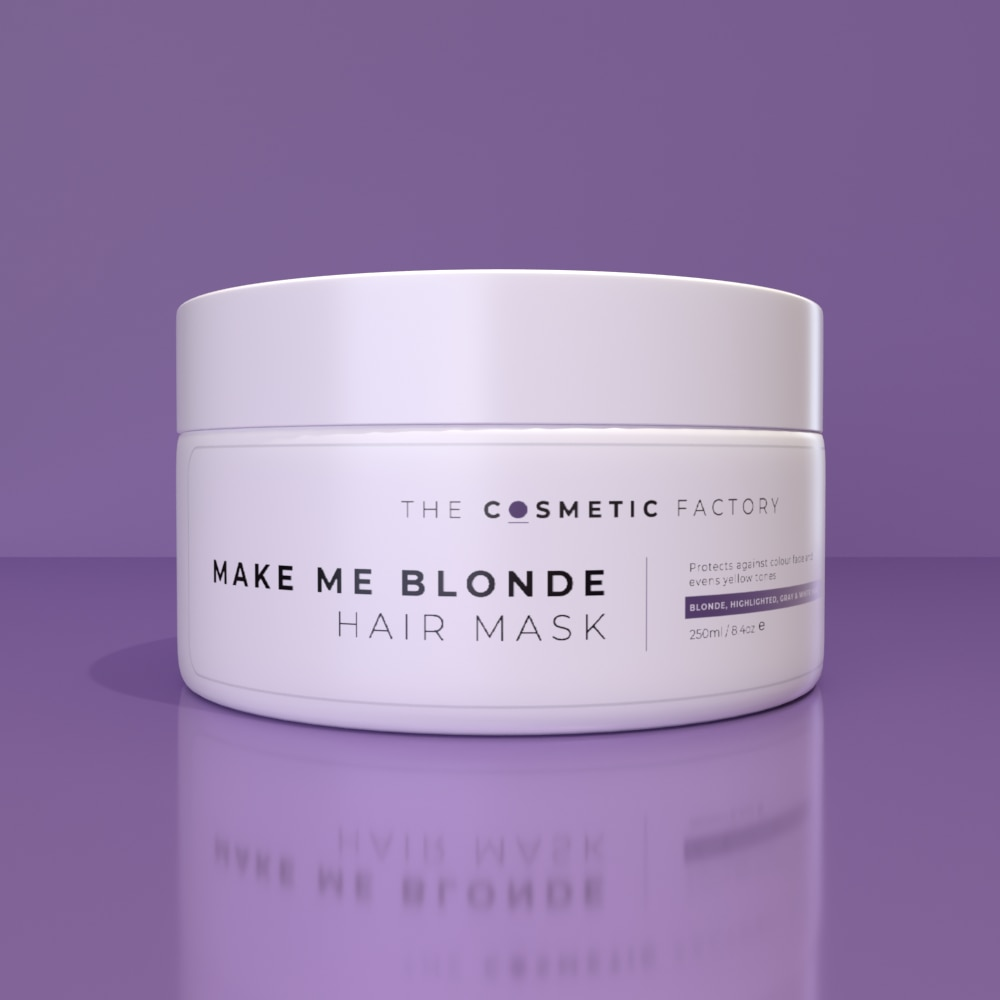 MAKE ME BLONDE HAIR MASK - Protects against colour fade and evens yellow tones