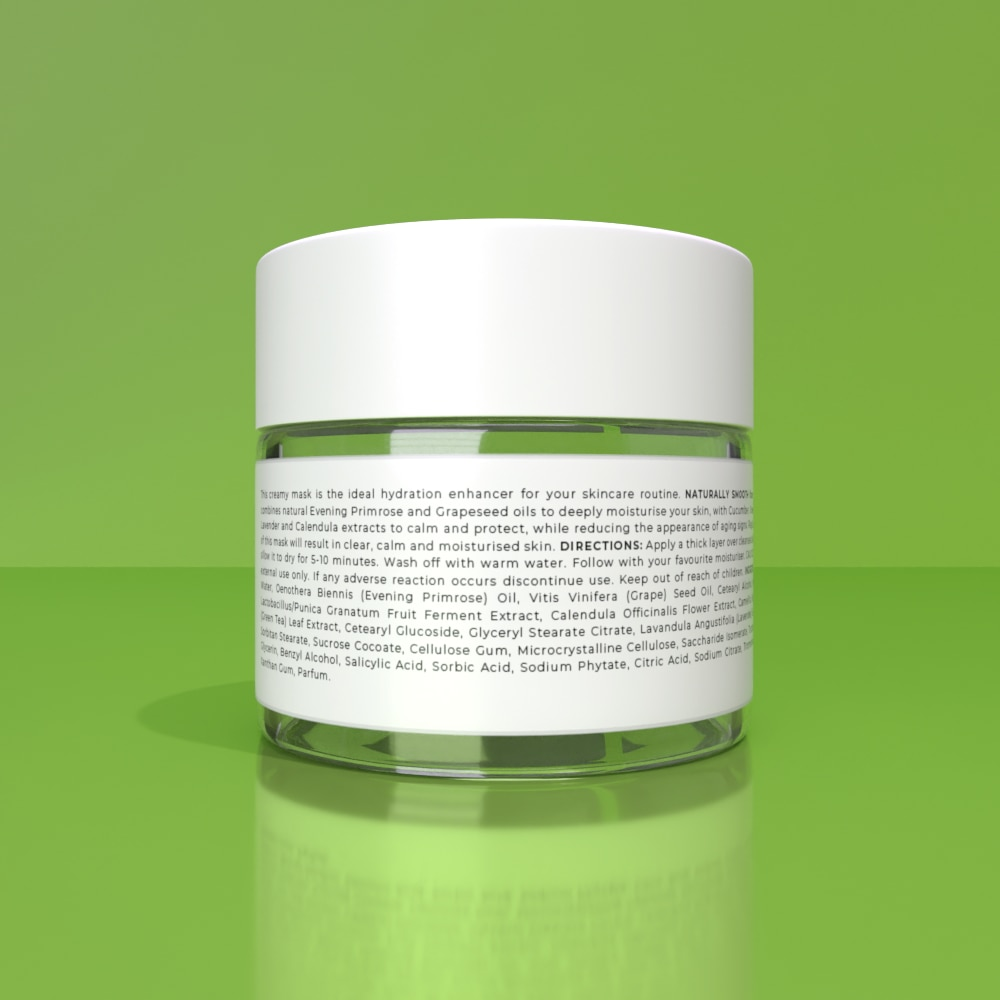 NATURALLY SMOOTH FACE MASK - Heals, hydrates and protects skin 