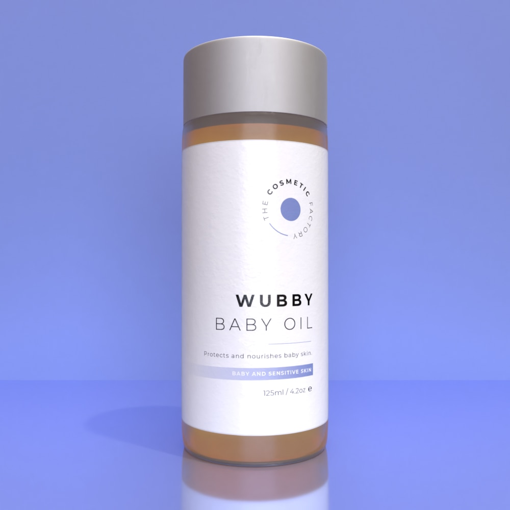 WUBBY BABY OIL - Protects and nourishes baby skin 