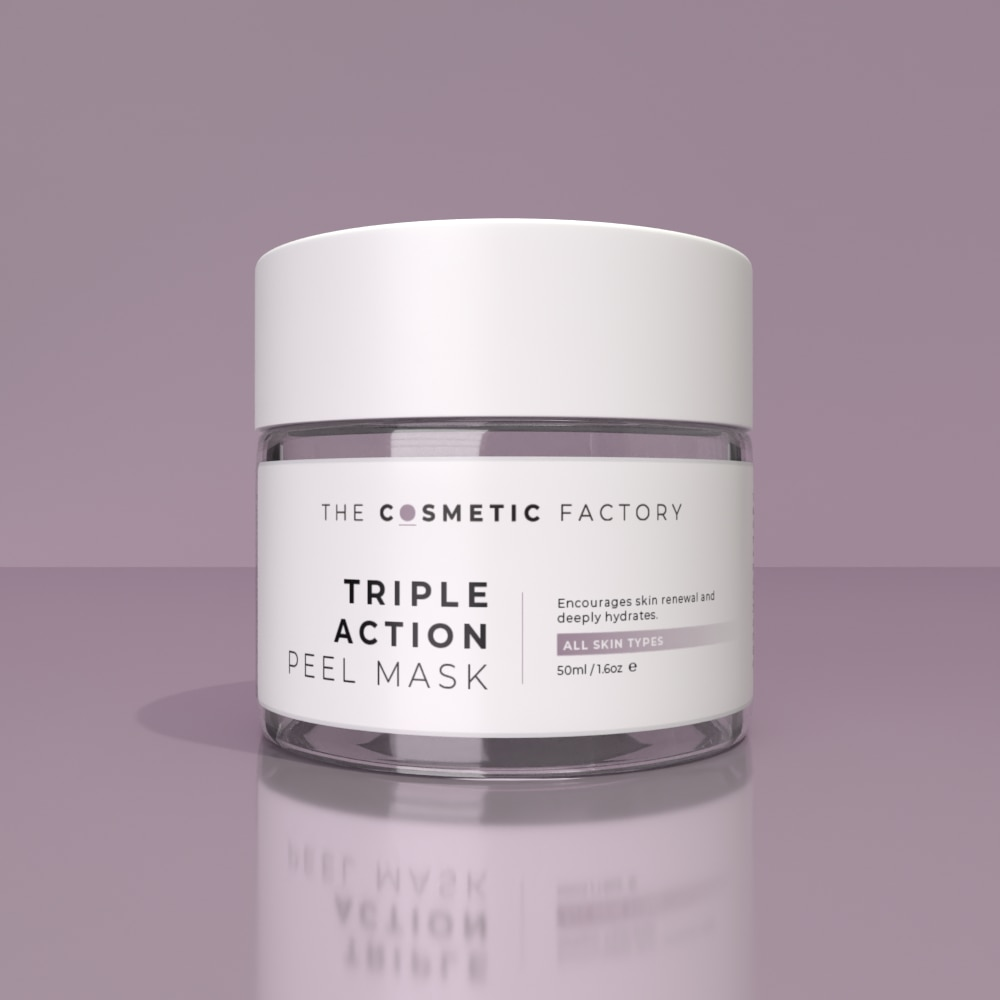 TRIPLE ACTION PEEL MASK - Encourages skin renewal and deeply hydrates 