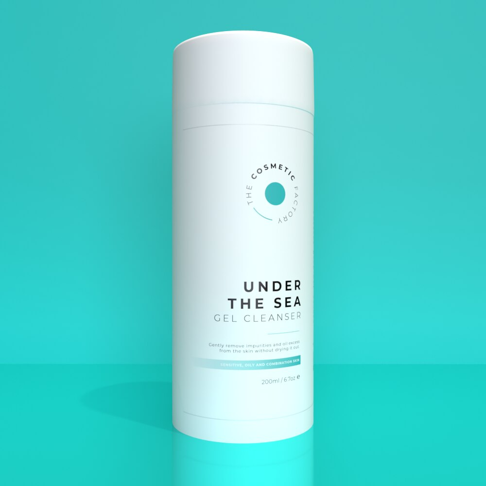 UNDER THE SEA GEL CLEANSER - Gently remove impurities and oil excess from the skin without drying it out