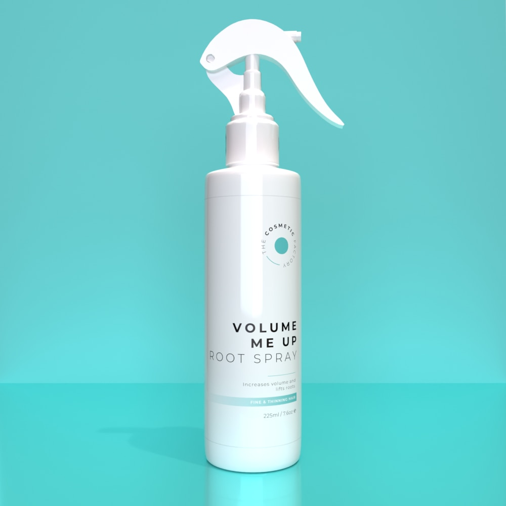 VOLUME ME UP ROOT SPRAY - Adds body and thickens fine hair for a fuller, voluminous look