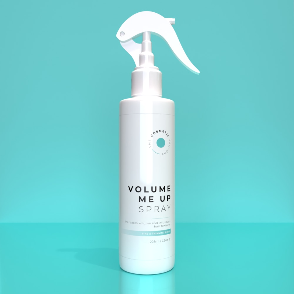 VOLUME ME UP SPRAY - Adds body and thickens fine hair for a fuller, voluminous look