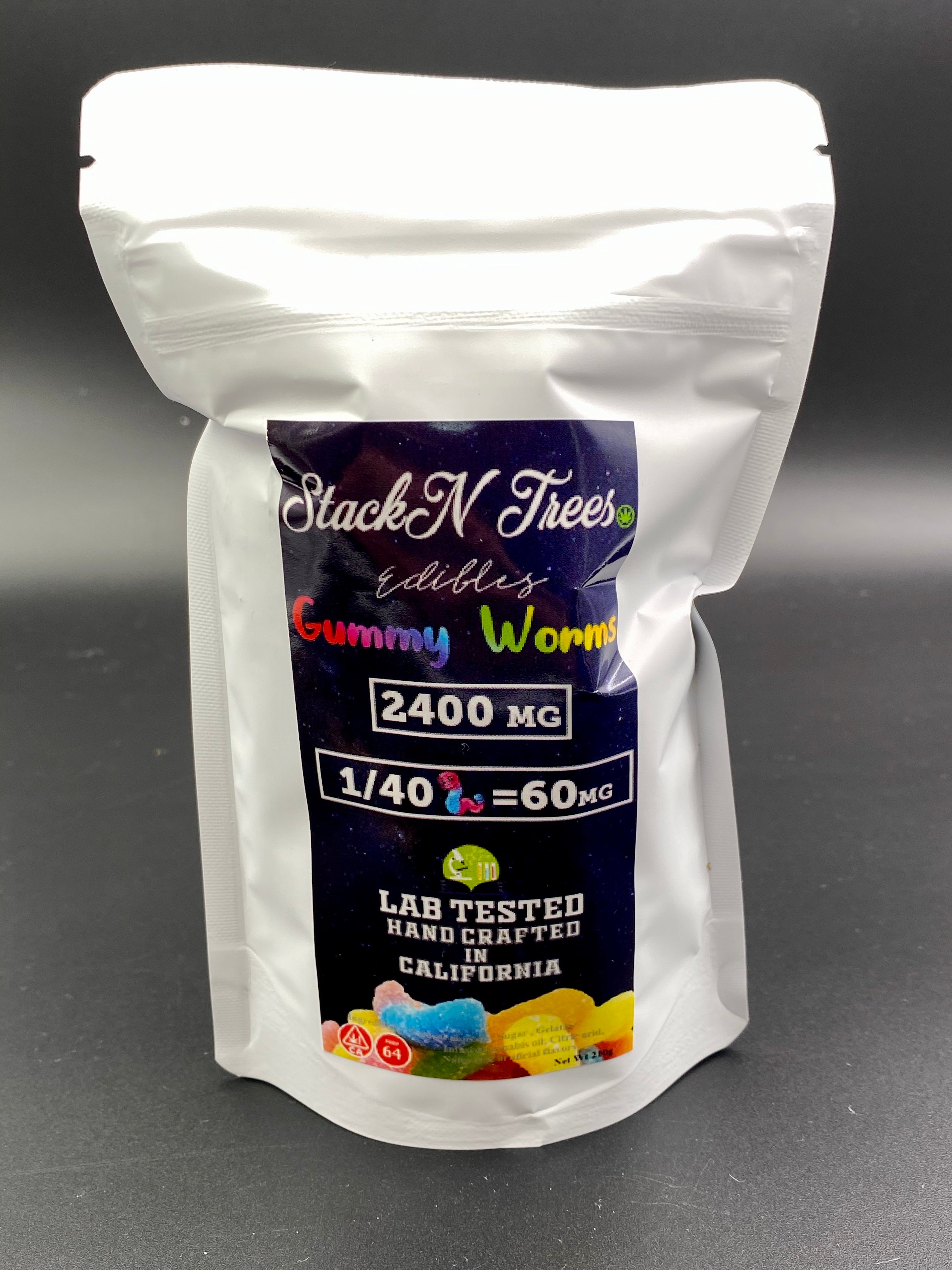 Gummy Worms - 2,400mg - The Gas Station