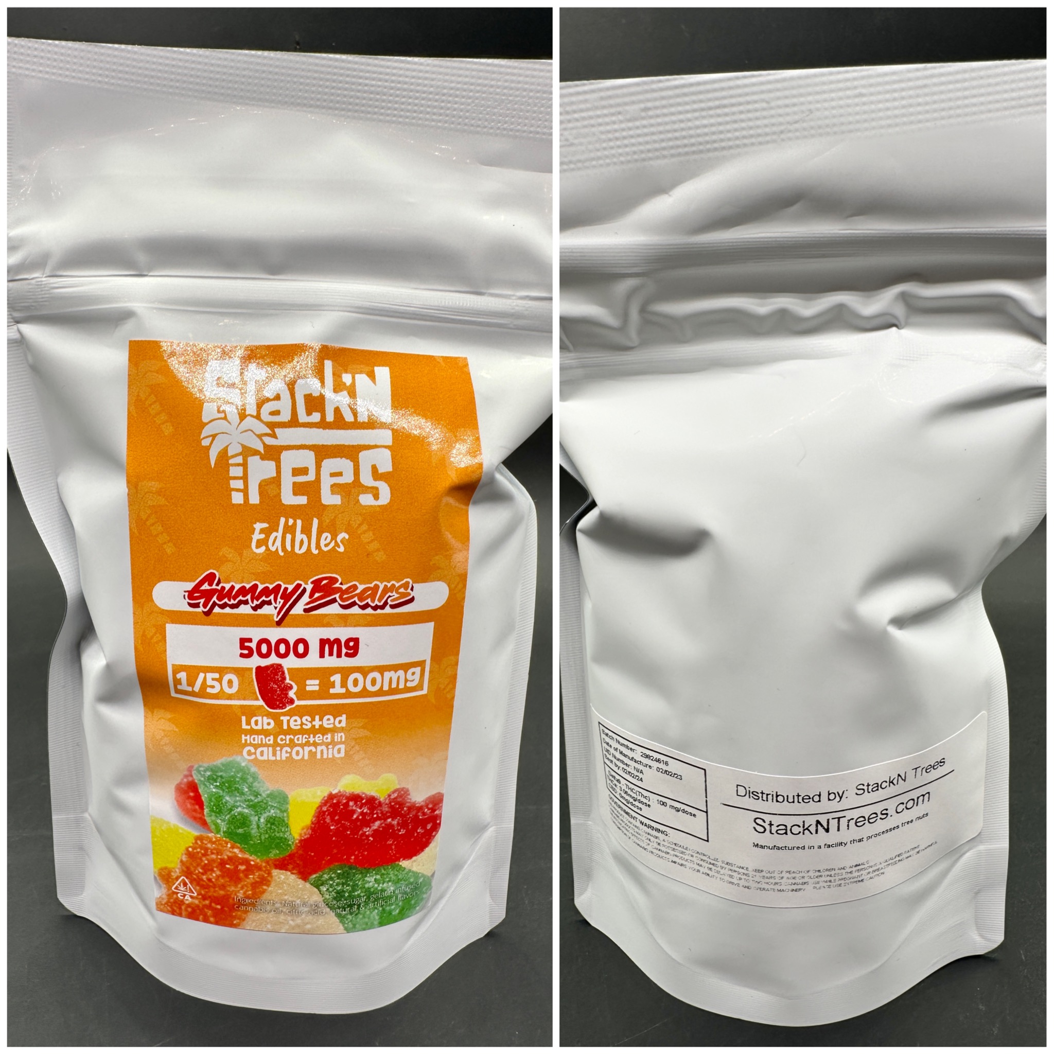 Gummy Bears 5,000mg [Stack’N Trees] thegasstation