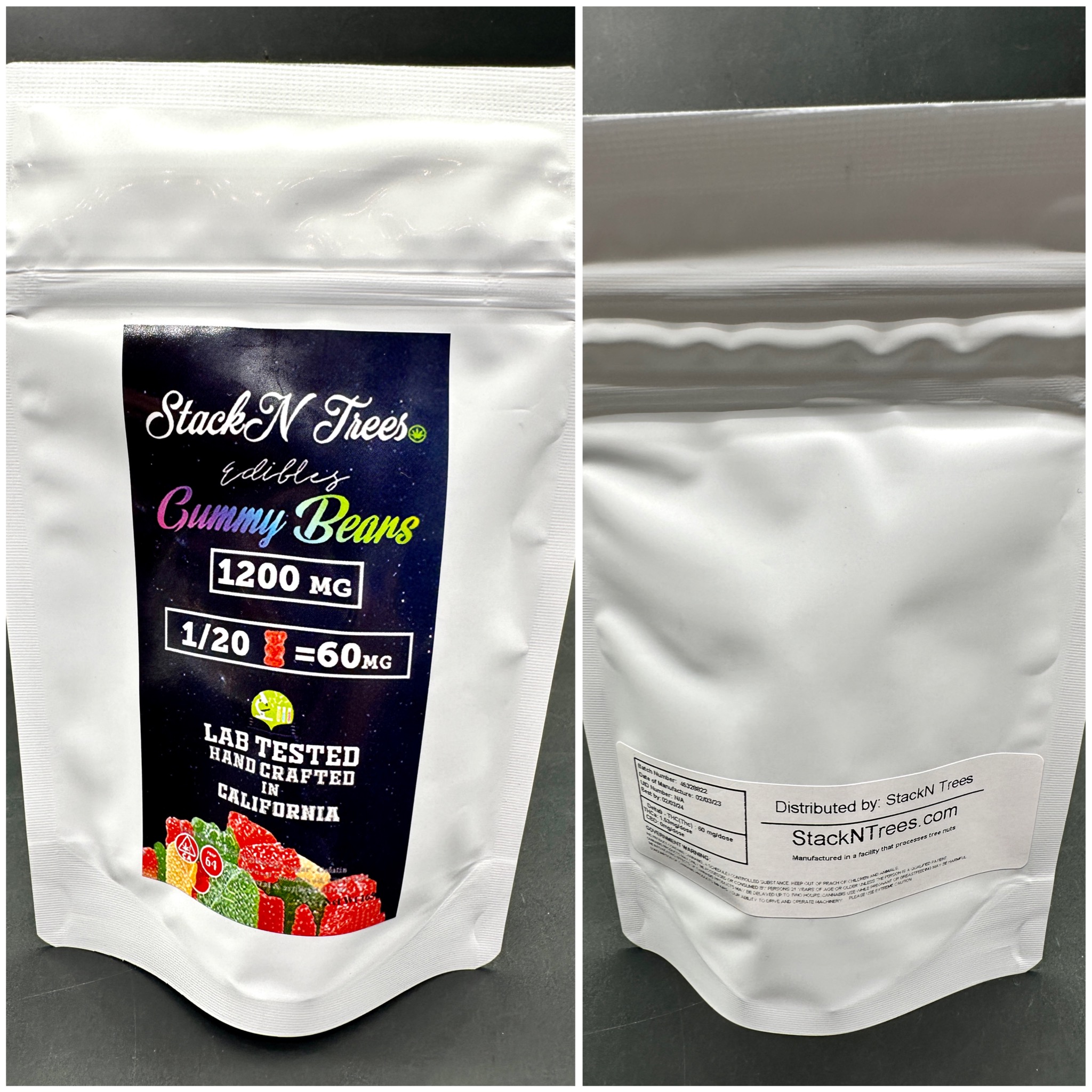 Gummy Bears - 1,200mg [Stack’N Trees]