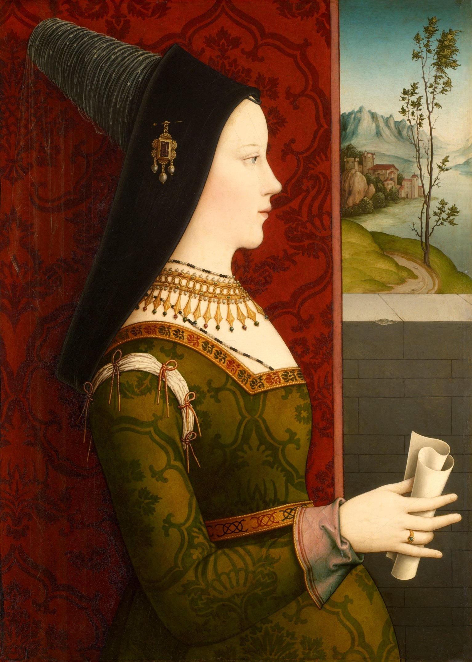 The first documented use of a diamond ring to signify engagement was by the Archduke Maximilian of Austria in the imperial court of Vienna in 1477, upon his betrothal to Mary of Burgundy