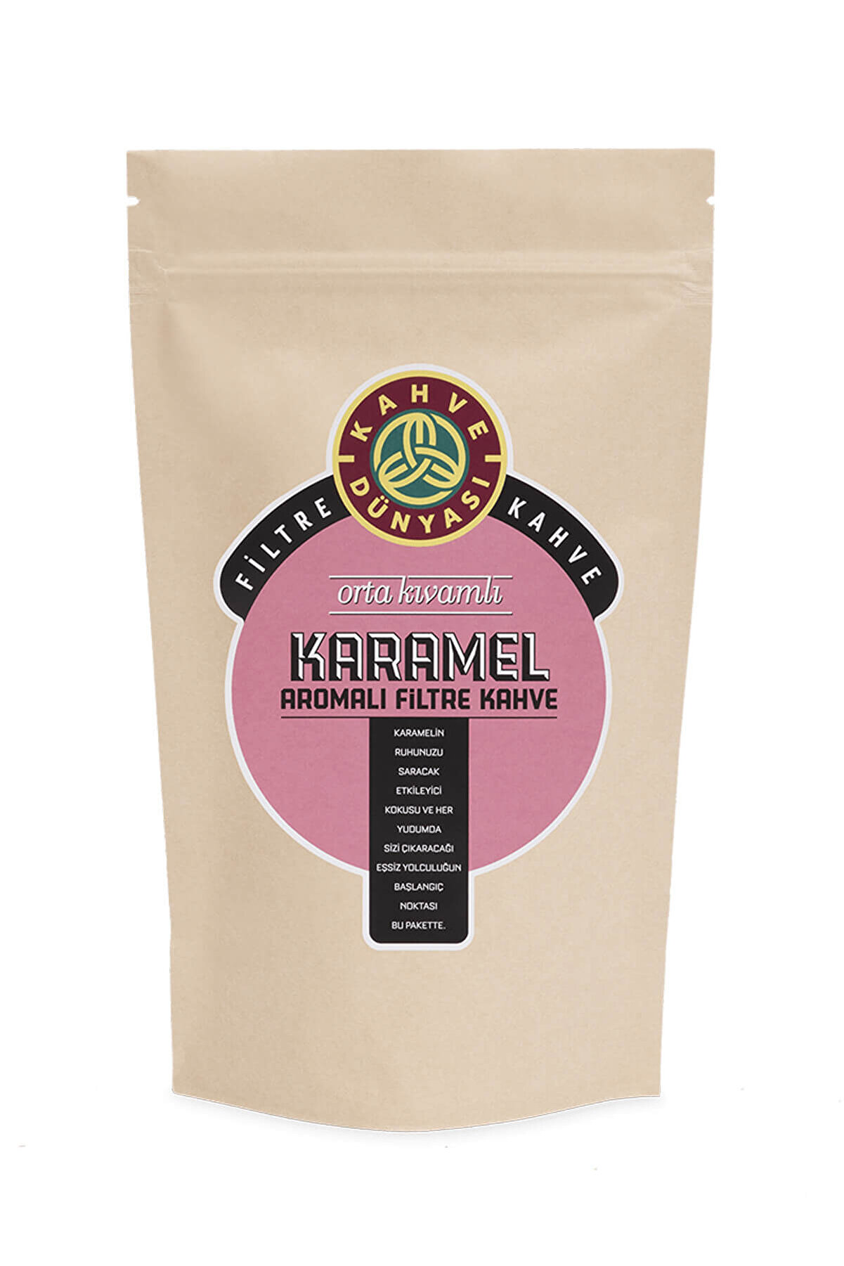 Kahve Dünyası Turkish Filter Coffee Caramel Flavor  250 g / 8.82 oz