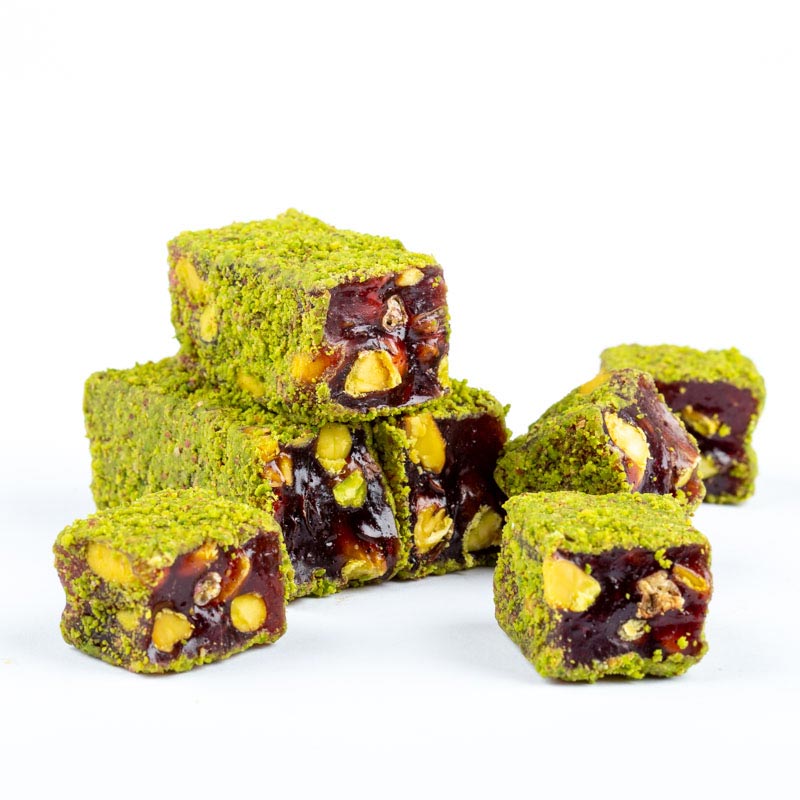 Turkish Delight Special With Antep Pistachio And Pistachio Powder