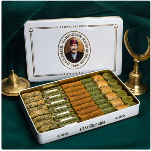 Hafiz Mustafa Premium Mixed Pistachio Baklawa (Xl Box)