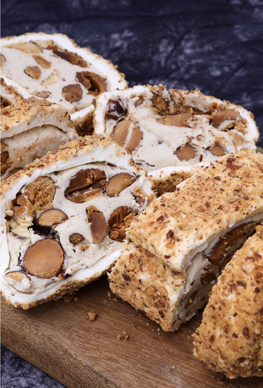 Almond Wrap Turkish Delight 
